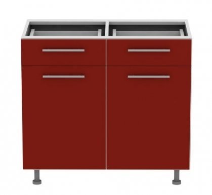 Standard D2D2S90 90 cm Gloss acrylic Base cabinet