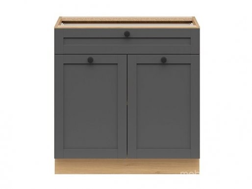 SemiLine D1S_80/82_L/P/S-DARV/GF Base cabinet
