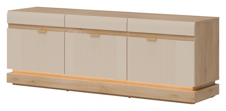 MILTON-ML 01 TV Skapis,Cremona torro oak/cashmere matt