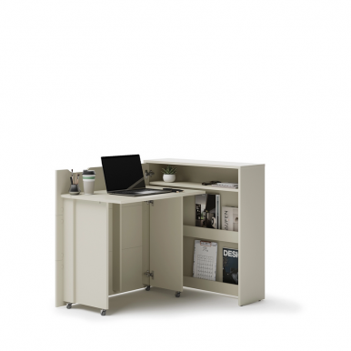 WORK- CONCEPT SLIM CW-02L Saliekamais galds-kreisais