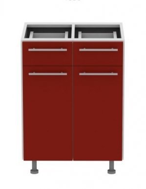 Standard D2D2S60 60 cm Gloss acrylic Base cabinet