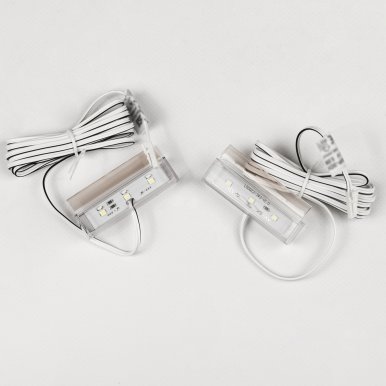 Marcos MR4,MR6,MR7 LED-2 apgaismojums stikla plauktiem