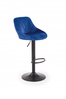 H101 bar stool dark blue