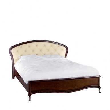 VERONA Bed O/N-160/leather+Stelaz Taranko