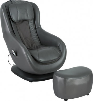 Dr.Max DM02010 Кресло массажное с подставкой для ног (Серый)