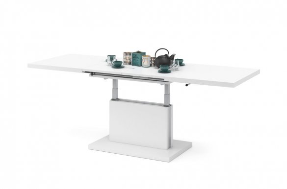 ASTON- 70 sz Extendable table transformer (white mat) 