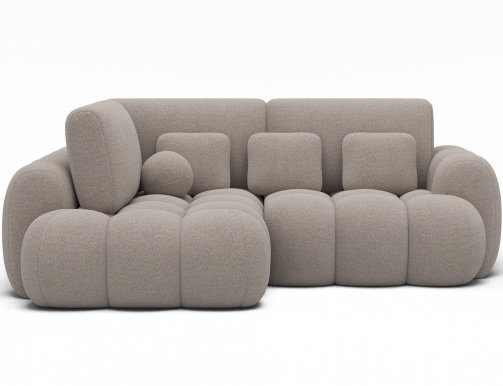 COZ Ecksofa (Royal 18 Beige bouclé)