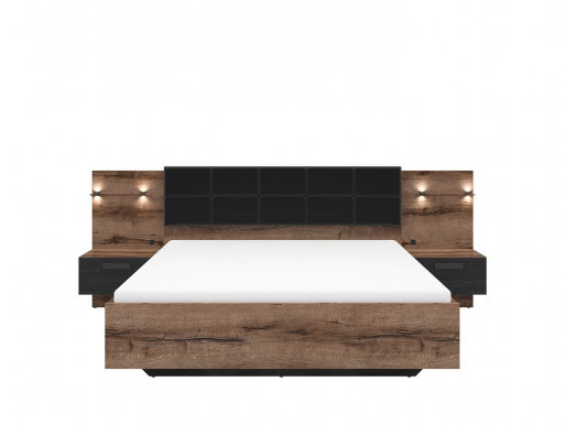 Kasel LOZ/160/A+W 160x200 Bed