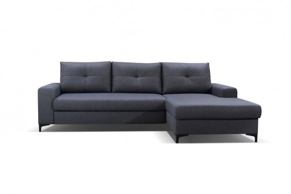 AVRA- Corner sofa right (AVRA 17 dark gray) 