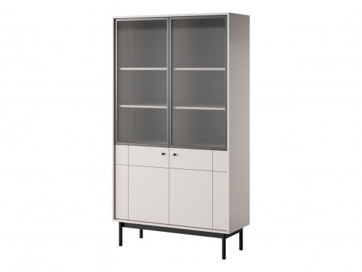 Japandy Cashmere WT104 Glass-fronted cabinet
