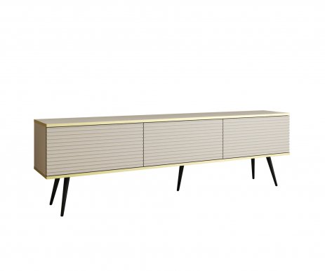 ORO- MDF RTV-175+Legs ТВ тумба Бежевый