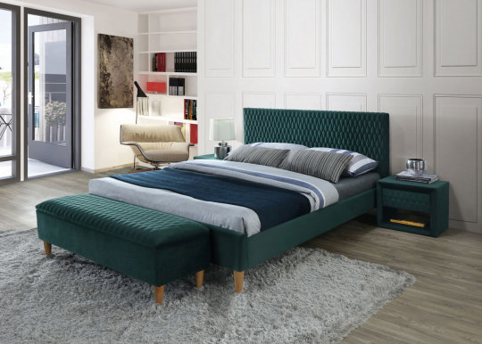 AZURRO -V140 140X200 Divguļamā gulta ar redelēm 