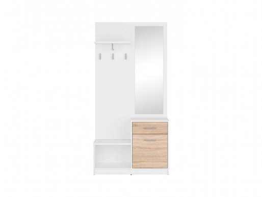 Nepo Plus Hall white/oak sonoma 