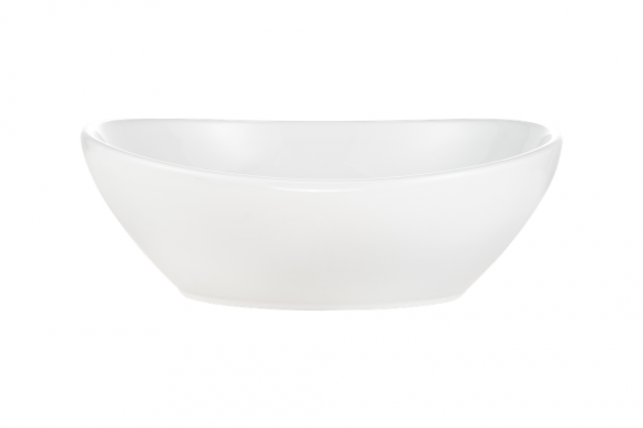 UM- UN-LOLA-GW Aufsatzwaschbecken Glossy White 40,5 cm 