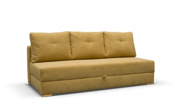 DAFNE Sofa-bed (fabric yellow VARDO 68)