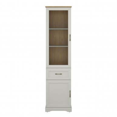 Soretto WIT1D1W1S Glass-fronted cabinet 