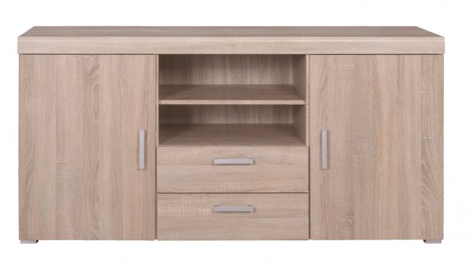 Damis KOM 2D2S Kumode ar 2 atvilktnēm un 2 durvīm