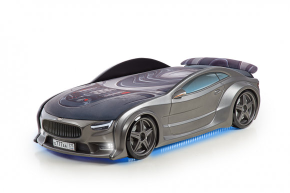NEO/ Beta 3D EXCLUSIVE Gulta auto bērniem ar matraci