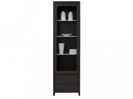 Kaspian REG1W2SL Glass-fronted cabinet