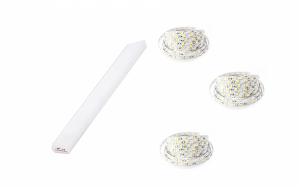 BED LED 3x L-1400 1x L-1460 - white apgaismojums gultai BC-01 