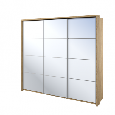 ArtiAR -27P Skapis ar bīdāmām durvīm,LED apgaismojumu,240cm