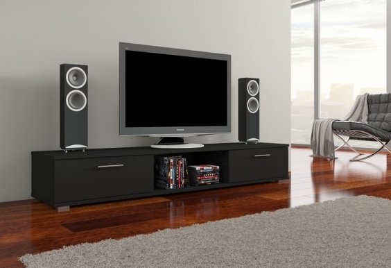 Aridea Ar01 TV cabinet Black mat
