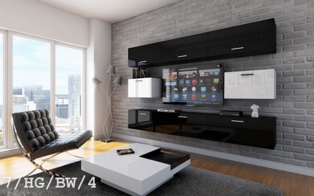 Sky Concept 7 Wall unit 7/HG/BW/4