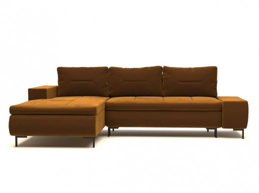 Panama- Corner sofa Left (Monilith velvet)