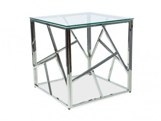 ESCADA B 55X55 Coffee table Silver