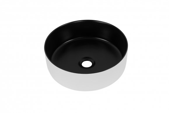 SIMPLE-8 WHITE/BLACK 36 Izlietne