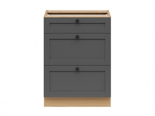 SemiLine D3S_60/82_2S/S-DARV/GF Base cabinet