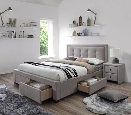 EVORA 160 Bed (beige)