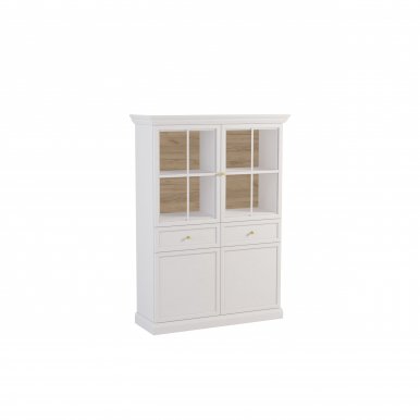 Lucca- W4D2S Glass-fronted cabinet