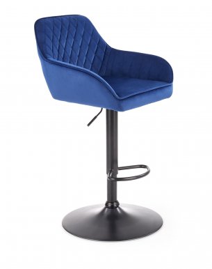 H103 Bar stool (Dark blue)