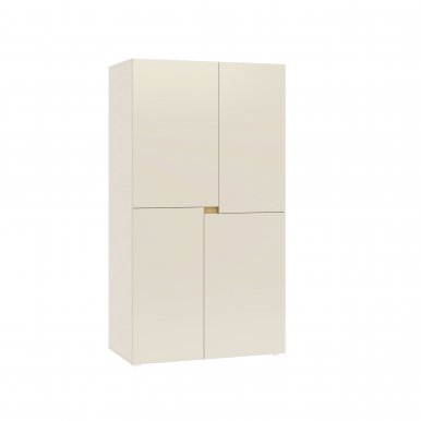 Intle SZF 4D 100 Skapis,Cashmere/Ozols cremona