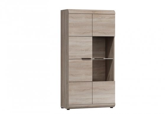 Laslink C WIT N 80 Glass-fronted cabinet