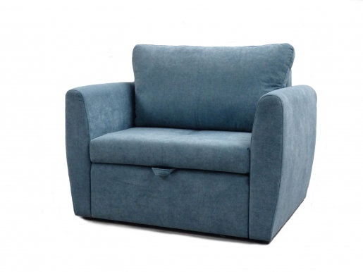 Bela 1 Sofa-bed (Blue fabric Alfa 14)