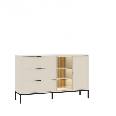 Interdeko KOM 2D3S Chest of drawers,Cashmere