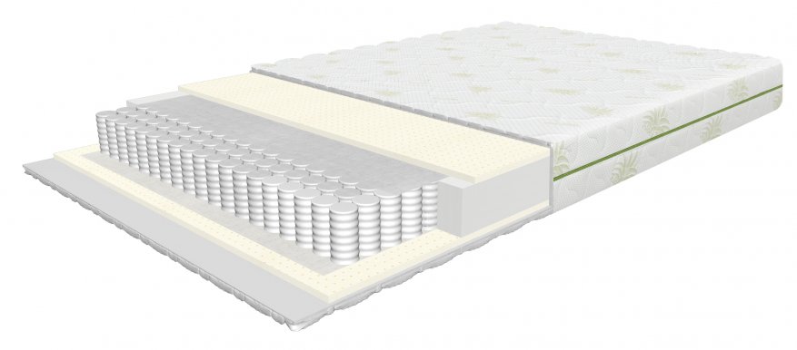 EKO-PLUSS Pocket 200x200x19 Mattress