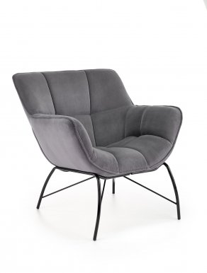 BELTON Armchair (Grey)
