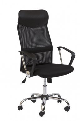 Q-025CZ Офисное кресло Чёрный