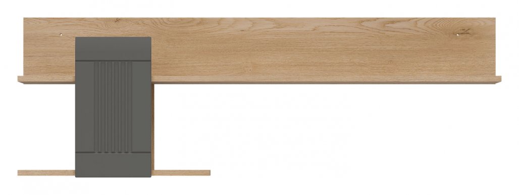 MILTON-ML 10 L/R Piekaramais plaukts,Cremona torro oak/grey matt