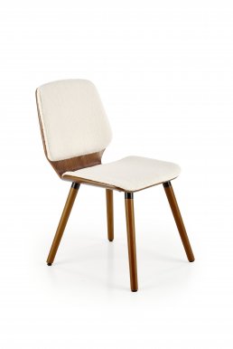 K511 Krēsls Cream/walnut