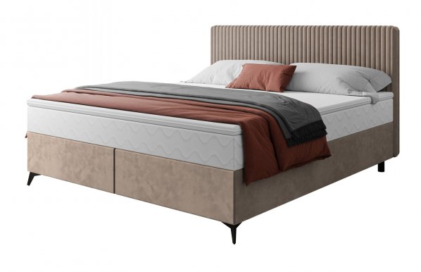 WAVE-bed 180x200 Divguļamā gulta ar matraci un veļas kasti