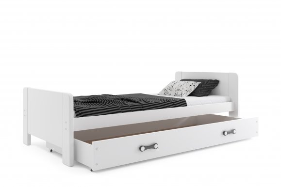 Darec Bed with mattress 200x80 white