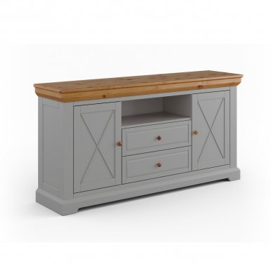 Marone Elite Grey/oak PLMEL06/S Chest of drawers