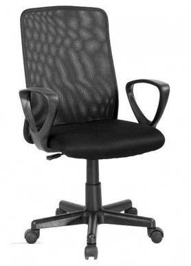 Q-083CZ Офисное кресло Чёрный