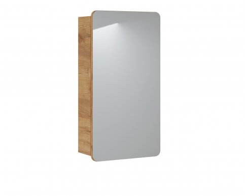 Abura 842 Piekarams skapītis vannas istabai ar spoguli