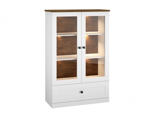 Lylle 05 Glass-fronted cabinet