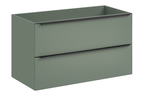 Sombra green 82-100-46-2s Шкаф навесной для ванной под раковину